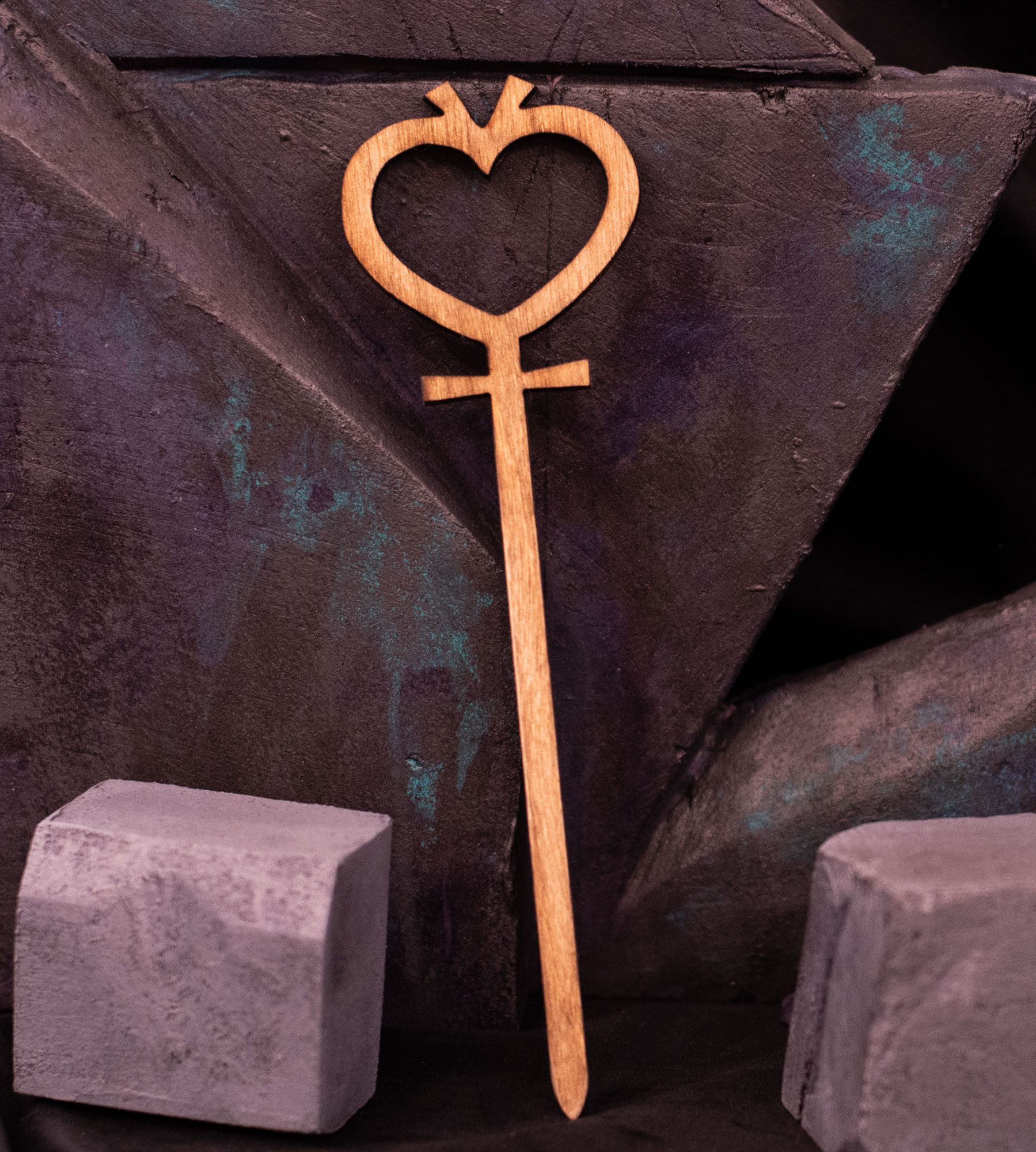 Mercury astrological glyphstick